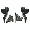 Shimano Tiagra ST-4725 Brake/Shift Lever Combination 2x10 Speed With BR-4770 Disc Brake Calipers (Front & Rear)