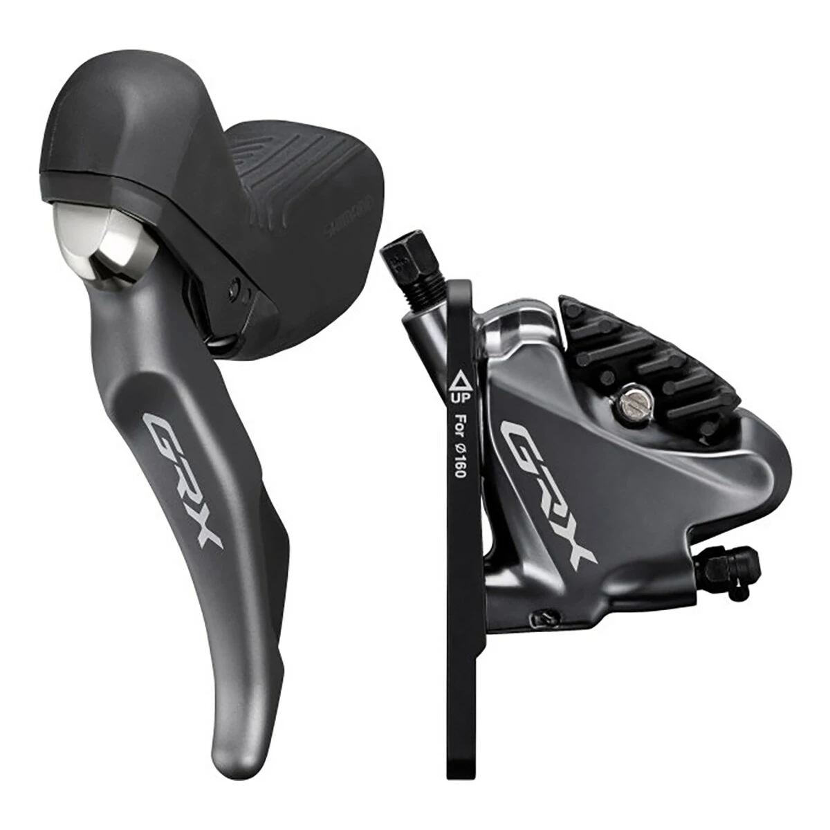Shimano GRX ST-RX810 Brake/Shift Lever Combination 2x11 Speed With BR-RX810 Disc Brake Caliper (Front Or Rear)